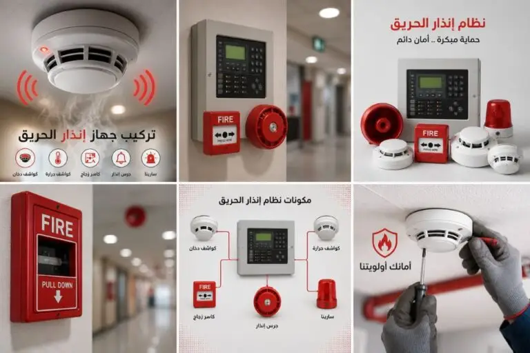 انظمة-إنذار-الحريق-انذار-حريق-تركيب-جهاز-اجهزة-جرس-الانذار-كاسر-زجاج-كاشف-دخان
