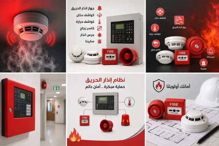 انظمة-إنذار-الحريق-انذار-حريق-تركيب-جهاز-اجهزة-جرس-الانذار-كاسر-زجاج-كاشف-دخان
