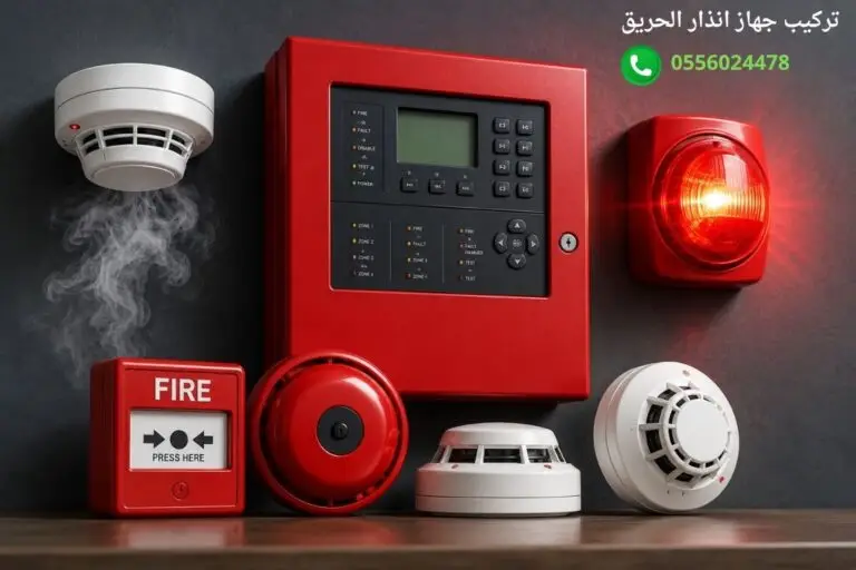 تركيب جهاز انذار الحريق