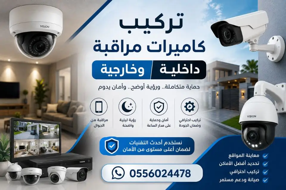 تركيب-كاميرات-مراقبة-داخلية-و-خارجية-كاميرة-المراقبة