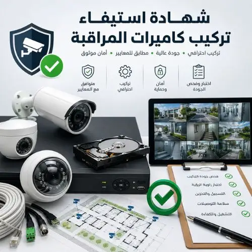 شهادة-استيفاء-تركيب-كاميرات-المراقبة