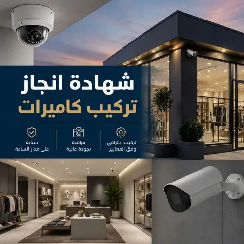 شهادة-انجاز-استيفاء-تركيب-كاميرات-المراقبة