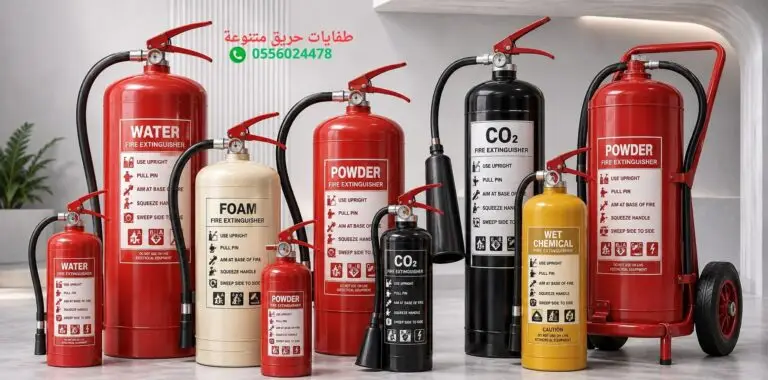 طفايات-حريق-طفاية-الحريق-بودرة-كربون-رغوة-6ك-سيارة-منزل-محل-تجاري-صيانة-الطفايات
