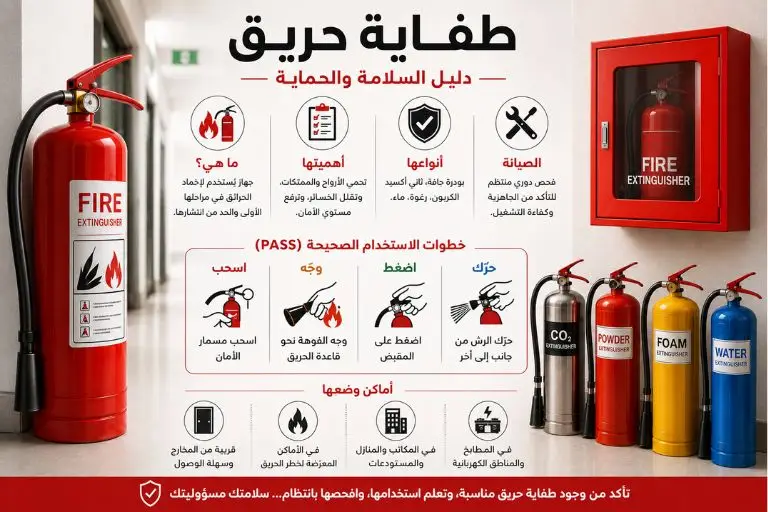 طفاية-حريق-طفايات-الحريق-بودرة-ثاني-اكسيد-الكربون-كربون-رغوة