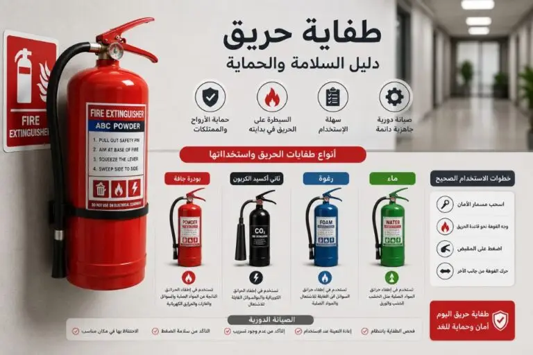 طفاية-حريق-طفايات-الحريق-بودرة-ثاني-اكسيد-الكربون-كربون-رغوة
