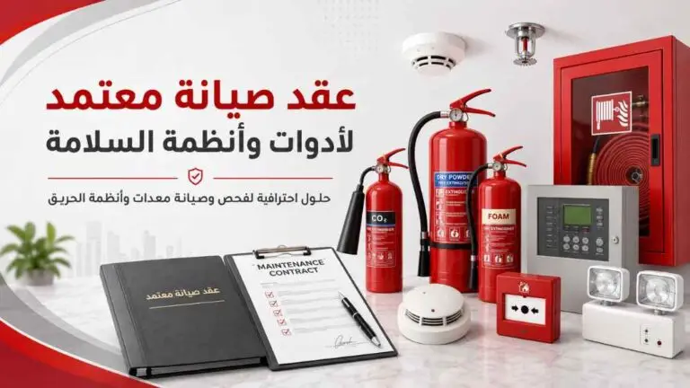 عقد-صيانة-أدوات-سلامة-الدفاع-المدني-صيانه-عقود-الصيانة-سلامه-التعاقد-السلامة-السلامه-دفاع مدني