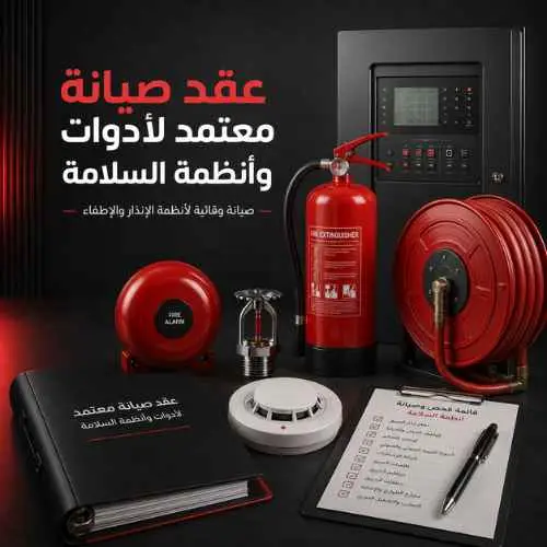 عقد-صيانة-أدوات-سلامة-الدفاع-المدني-صيانه-عقود-الصيانة-سلامه-التعاقد-السلامة-السلامه-دفاع مدني