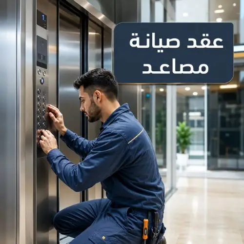 عقد-صيانة-المصاعد-مصاعد-مصعد