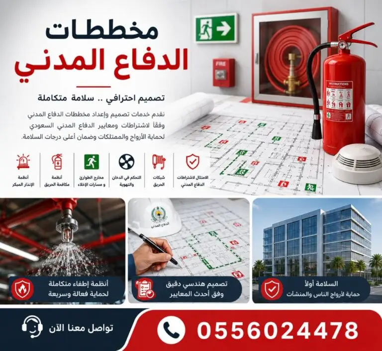 مخططات-سلامة-الدفاع-المدني-مخطط-الامن-والسلامة
