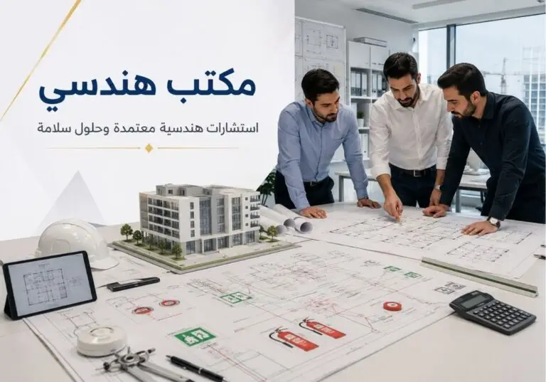 مكتب-هندسي-مخططات-السلامة-مخطط-امن-وسلامة-شهادة-استلام-المكتب-الهندسي