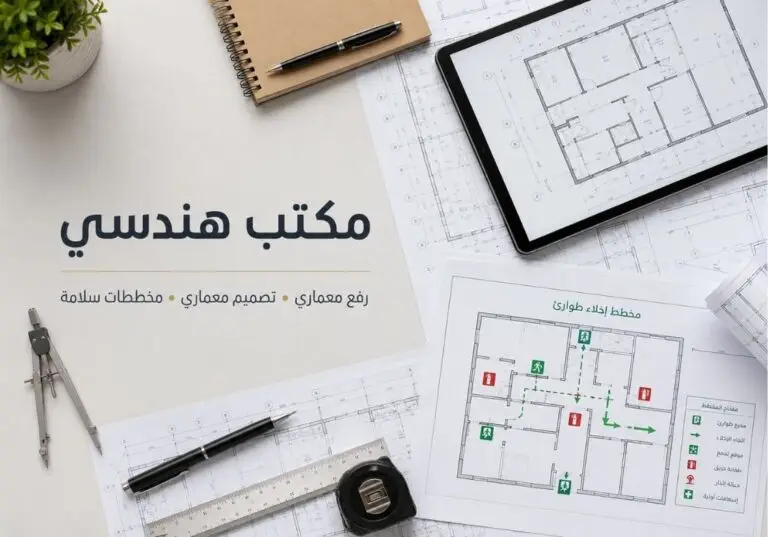 مكتب-هندسي-مخططات-السلامة-مخطط-امن-وسلامة-شهادة-استلام-المكتب-الهندسي