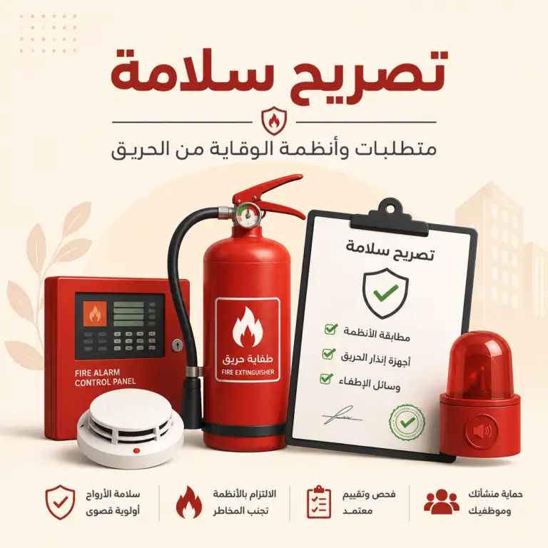 تصريح-سلامة-رقم-التصريح-من-السلامة-شهادة-السلامه-من-الدفاع-المدني-رخصة-ترخيص-دفاع-المدني-سلامه