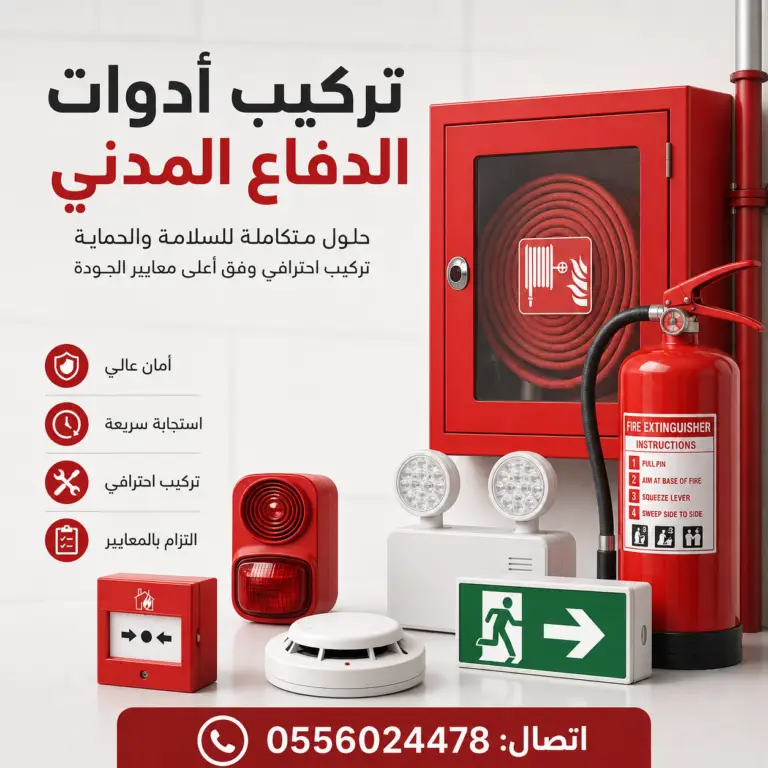 تركيب-أنظمة-السلامة-ادوات-الدفاع-المدني-شركة-تركيب-دفاع-مدني