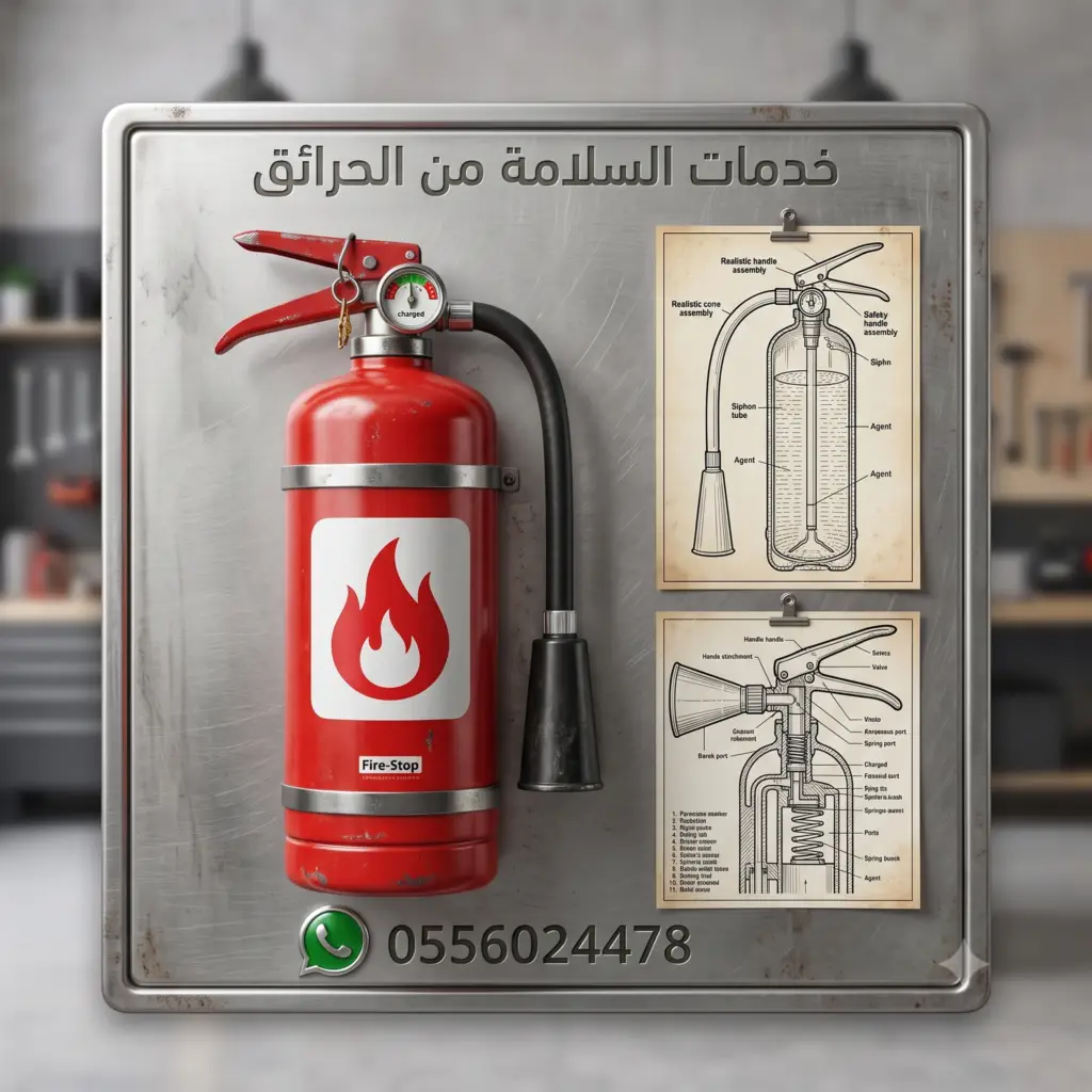 طفاية-حريق-طفايات-الحريق-بودرة-ثاني-اكسيد-الكربون-كربون-رغوة