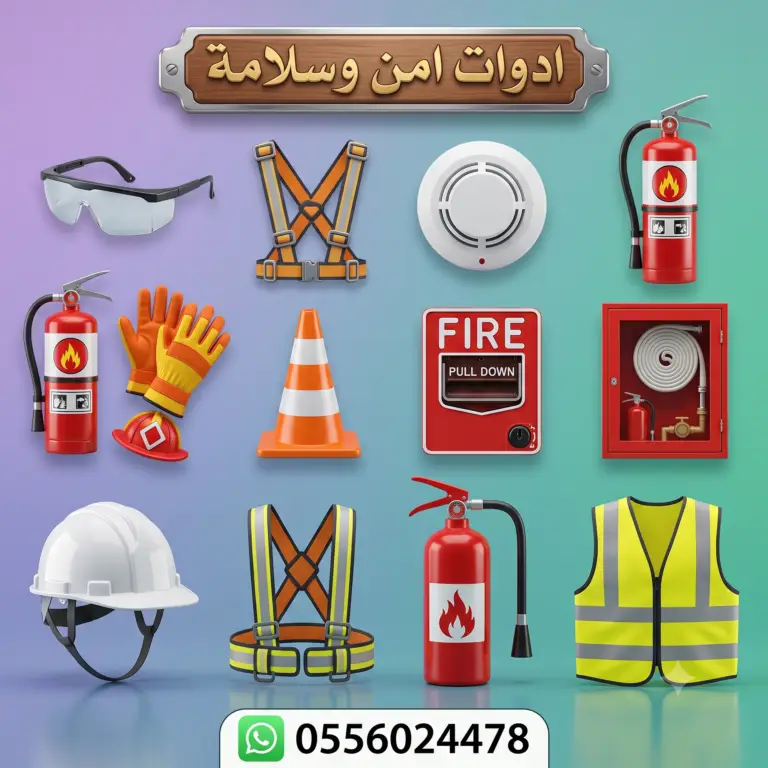محل-ادوات-سلامة-الدفاع-المدني-أدوات-السلامة-امن-وسلامة-السلامه-الامن-والسلامة-محلات-الأمن-والسلامه