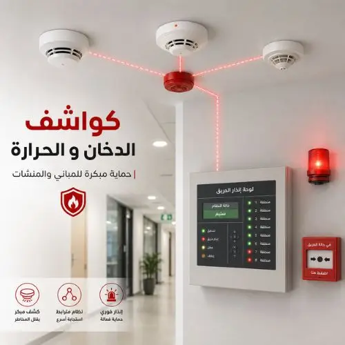 كواشف-و-حساسات-الدخان-و-الحرارة-كاشف-دخان-كاشف-حرارة