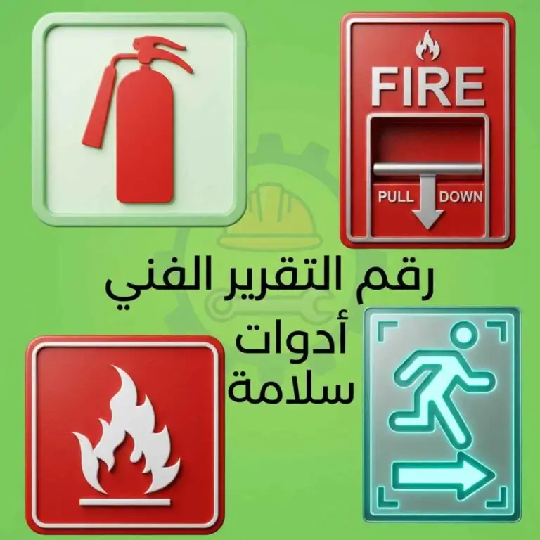 رقم التقرير الفني