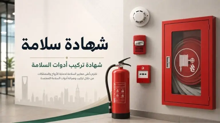 شهادة-سلامة-تركيب-أدوات-السلامة