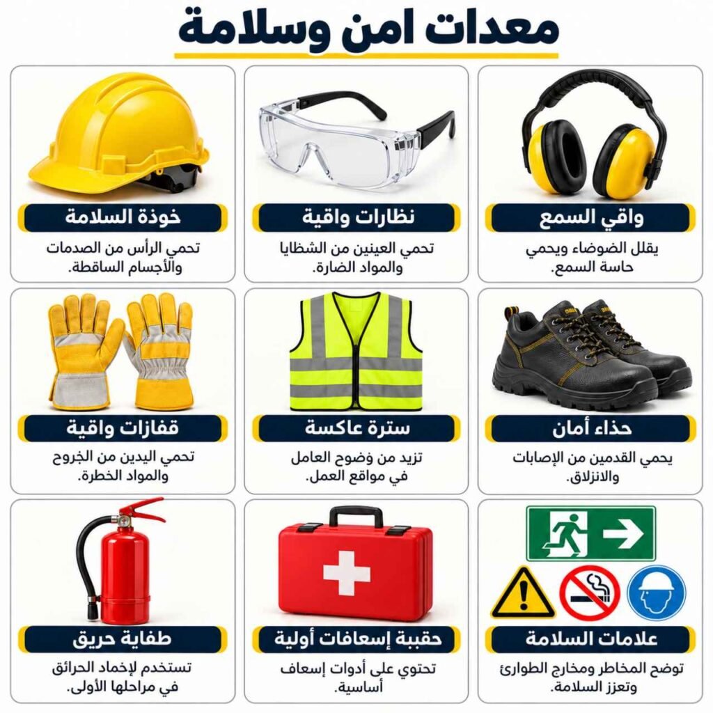 معدات امن وسلامة