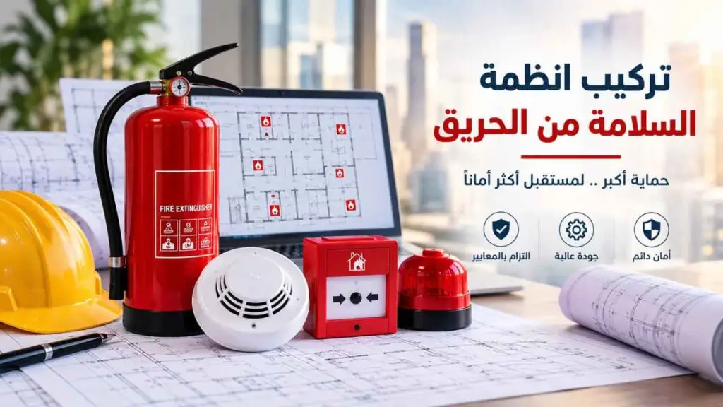 تركيب انظمة السلامة من الحريق