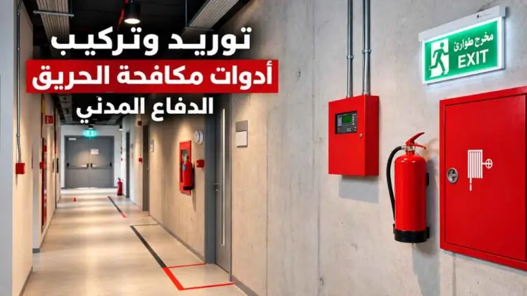 تركيب-مشاريع-مكافحة-الحريق-الدفاع-المدني