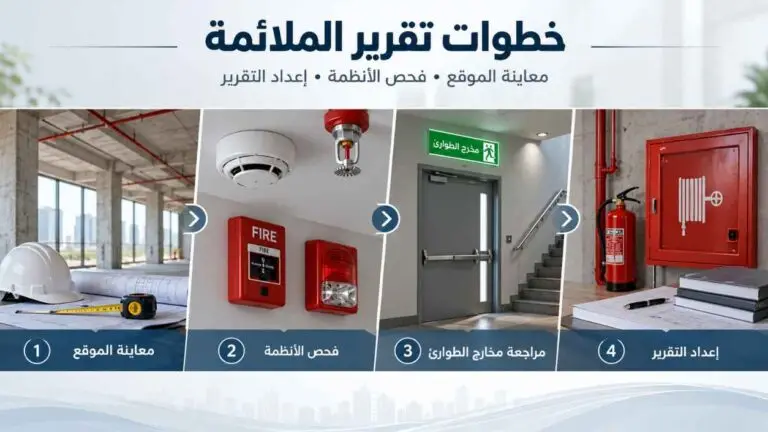 تقرير ملائمة انظمة الدفاع المدني