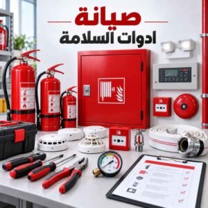 صيانة ادوات السلامة